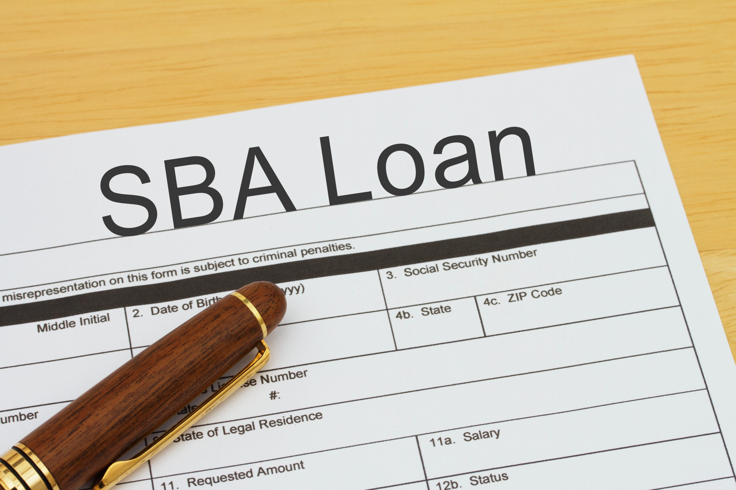 SBA Loans For Small Business