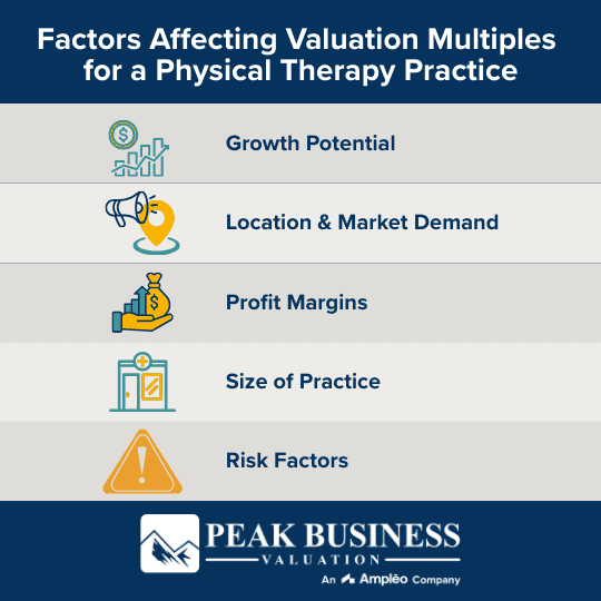 Factors Affecting Physical Therapy Practice Valuation Multiples