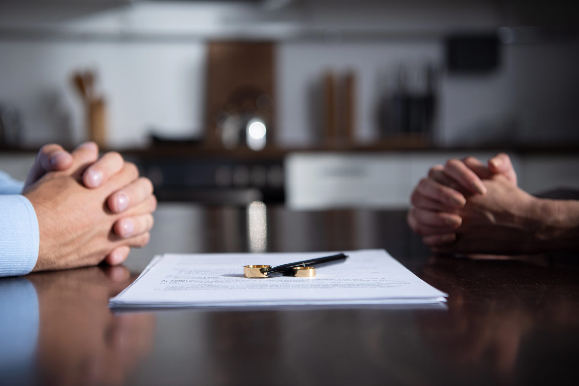 how is a business divided in a divorce